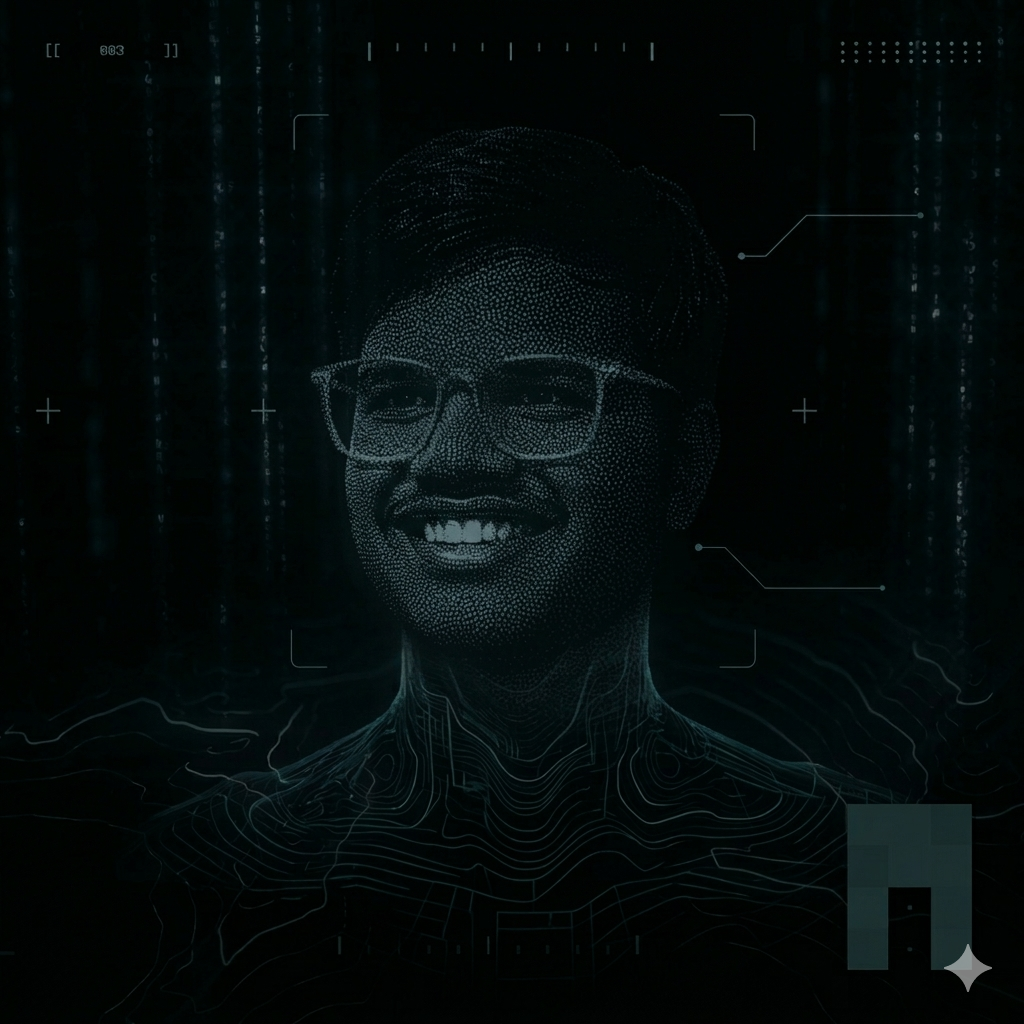 Shashank Bindal — pixelated portrait